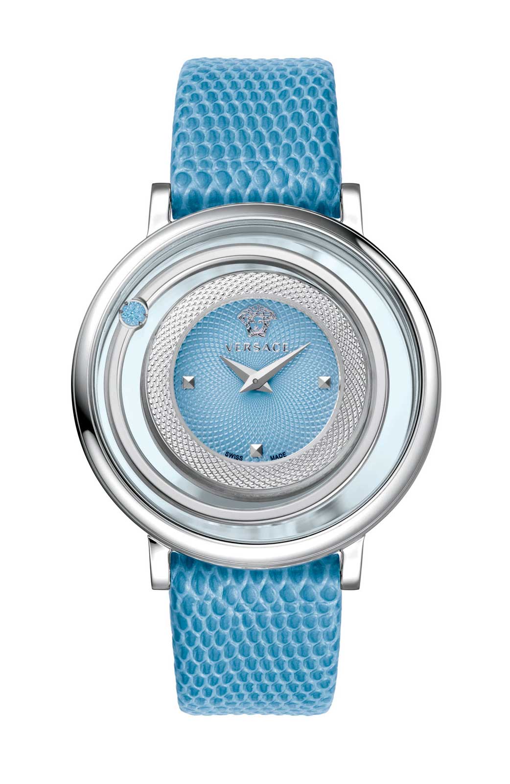 Versace QUARTZ watch K62/132 LIGHT BLUE